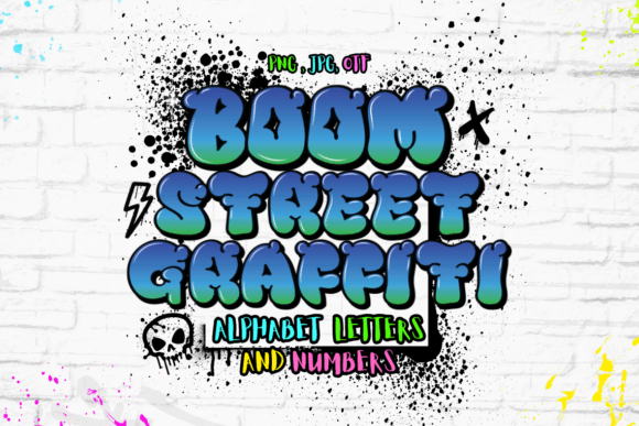 Boom Street Graffiti: Color Fonts for Bold Digital Products
