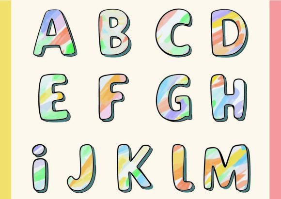 Eva: A Vibrant Color Font for Creative Design