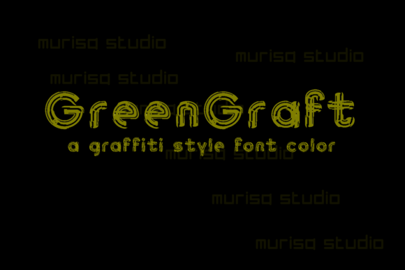 GreenGraft: A Vibrant Color Fonts Choice for Modern Brands