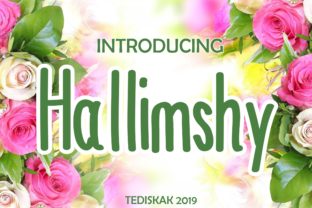 Hallimshy: A Whimsical Color Font for Handmade Brands