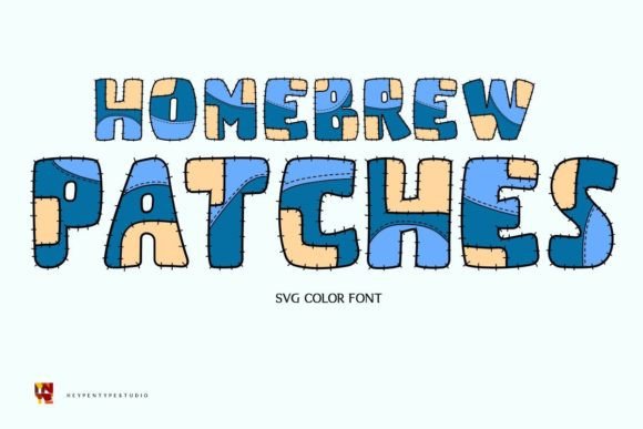 Homebrew Patch: A Playful Color Fonts Choice for Local Brands