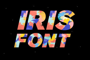 Iris: A Vibrant Color Font for Local Business Branding