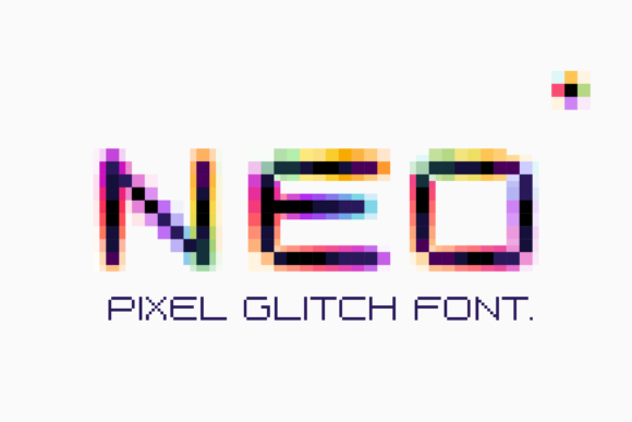 Neo Pixel: A Color Fonts Font for Bold Digital Products
