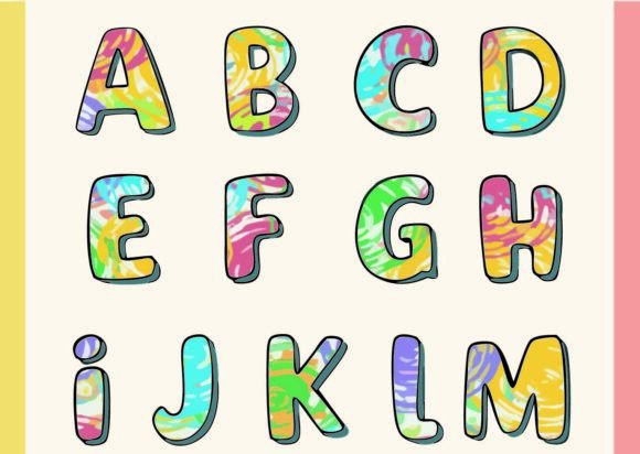 Nevaeh: A Vibrant Color Font for Local Business Branding