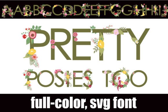 Pretty Posies Too: Botanical Charm That Stitches Well
