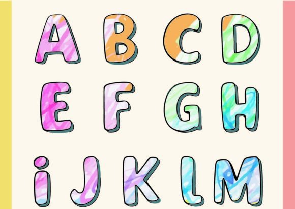 Samantha: A Vibrant Color Fonts Asset