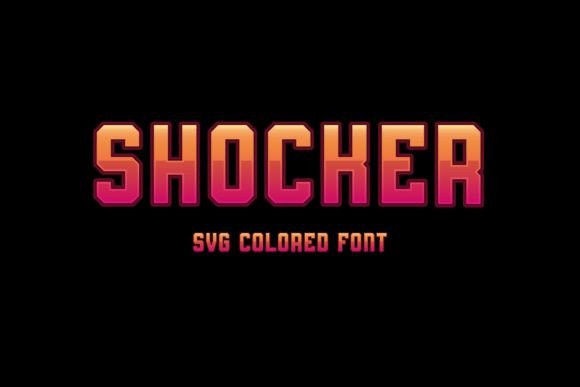 Shocker: A Bold Color Font for Modern Content Publishing