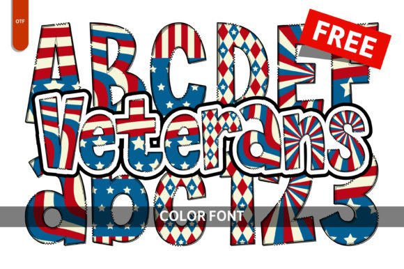 Veterans Color Fonts: Playful, Engaging Typography for Real Publishing